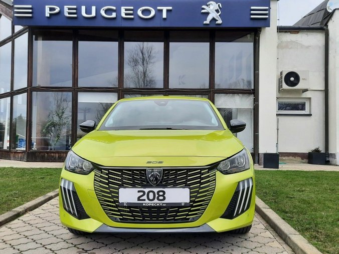 Peugeot 208, Peugeot 208 ALLURE 1,2 PT 100k M6, barva žlutá