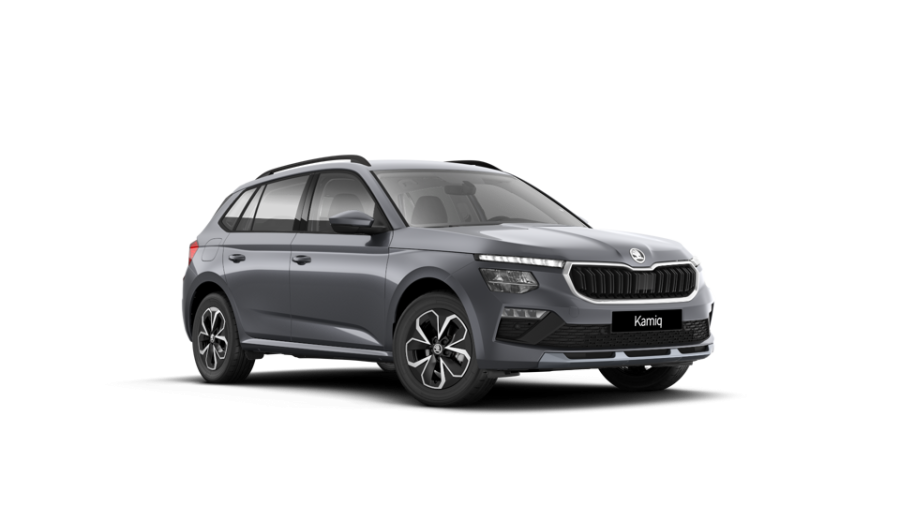 Škoda Kamiq, 1,5 TSI 110 kW 6-stup. mech., barva šedá