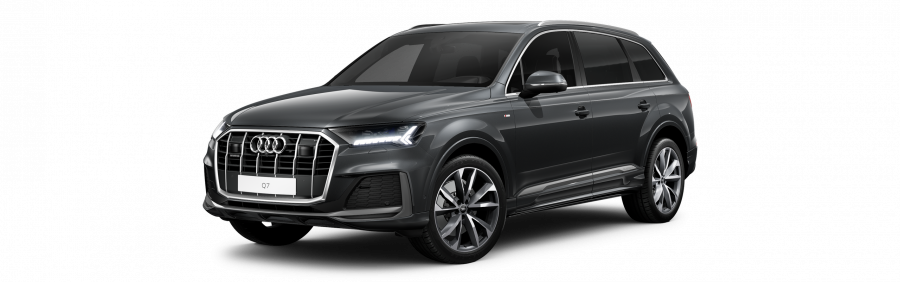 Audi Q7, Q7 S line 50 TDI quattro, barva šedá