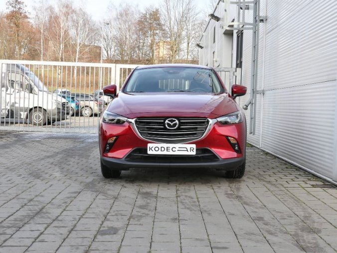 Mazda CX-3, 2,0 Skyactiv-G 89kW/121k AT, barva červená