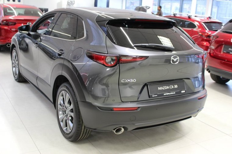 Mazda CX-30, 2,0X 180k, barva šedá