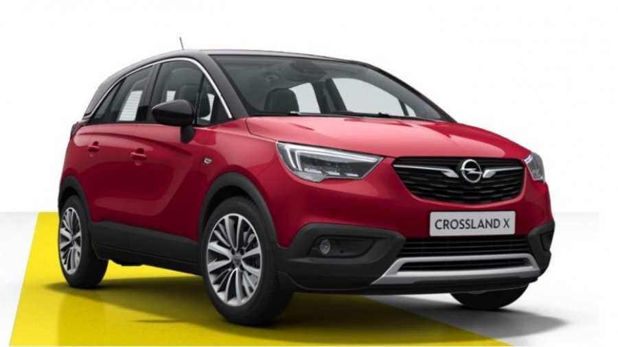 Opel Crossland X, Innovation 1.2 Turbo, barva červená