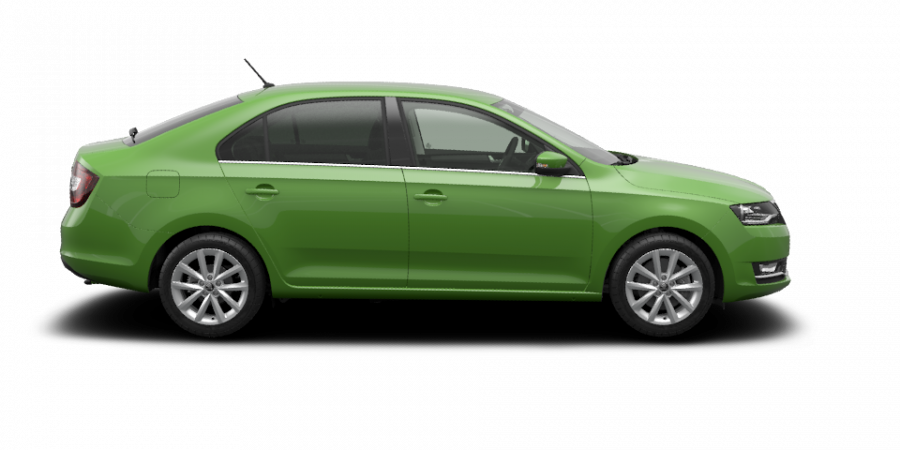 Škoda Rapid, 1,0 TSI 70 kW 5-stup. mech., barva zelená