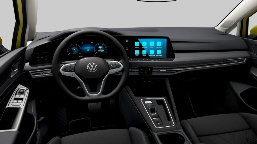 Volkswagen Golf, Golf Style 1,5 eTSI 7DSG mHEV, barva žlutá