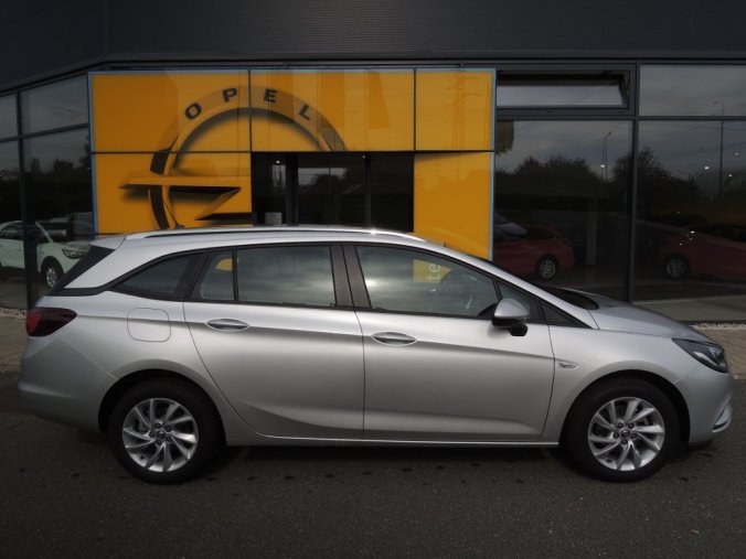 Opel Astra, SMILE 1.4T 92KW/ 125K MT6, barva stříbrná