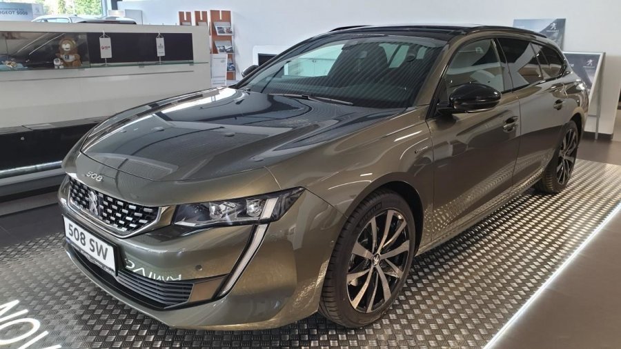 Peugeot 508, 508 SW GT Line 180k Pure. EAT8, barva zelená