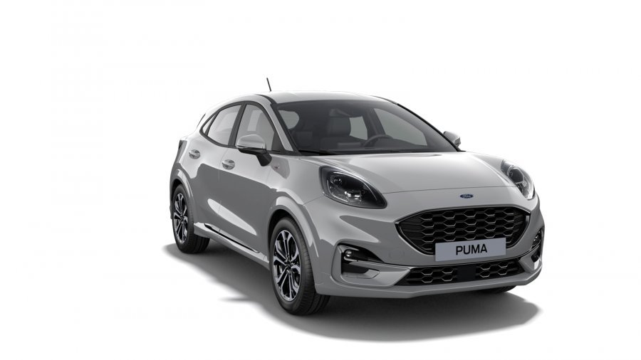 Ford Puma, ST-Line, 5dveřová, 1.0 EcoBoost 92 kW/125 k, 7st. automatická, barva šedá