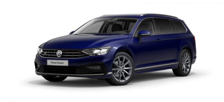 Volkswagen Passat Variant, Elegance 2.0 TDI 7DSG, barva modrá