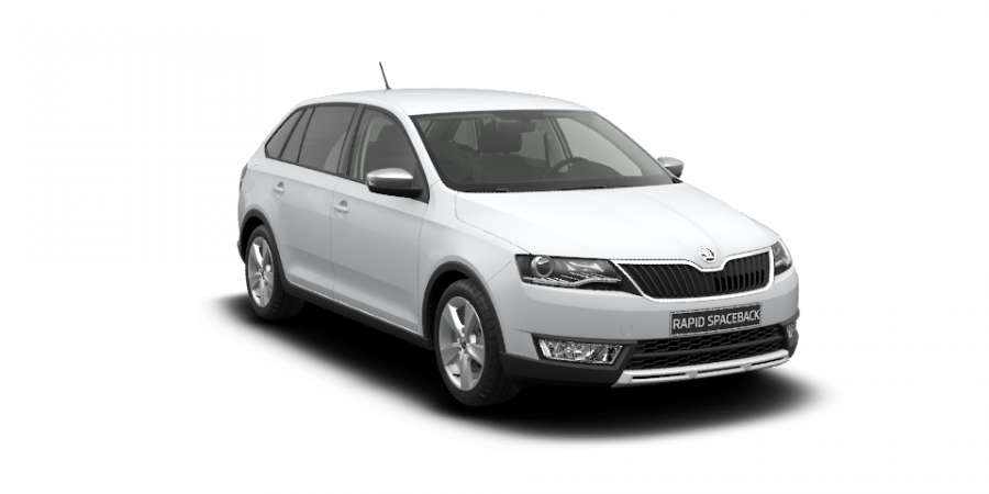 Škoda Rapid, 1,0 TSI 70 kW 5-stup. mech., barva bílá