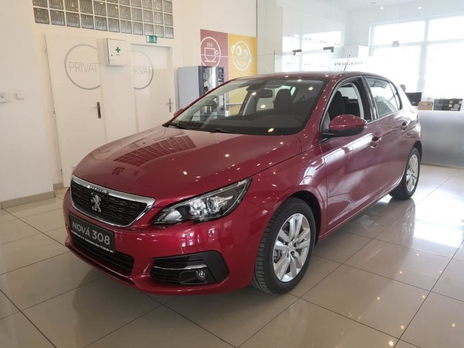 Peugeot 308, ACTIVE 1.2 PureTech 110k MAN6, barva červená