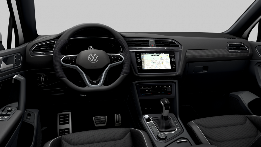 Volkswagen Tiguan Allspace, Allspace R-Line 2,0 TDI 147 kW 4M 7DSG, barva bílá