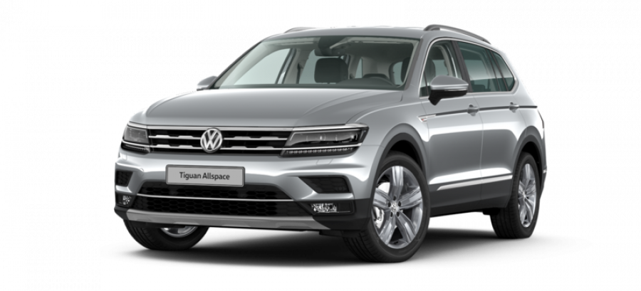 Volkswagen Tiguan Allspace, Highlin 2,0 TDI DPF 7DSG 4M SCR, barva stříbrná