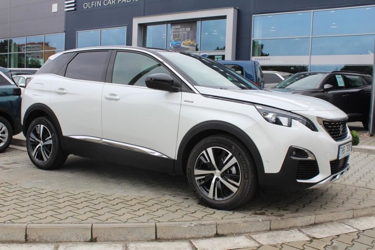 Peugeot 3008, GT LINE 1.6 133kW AT8, barva bílá