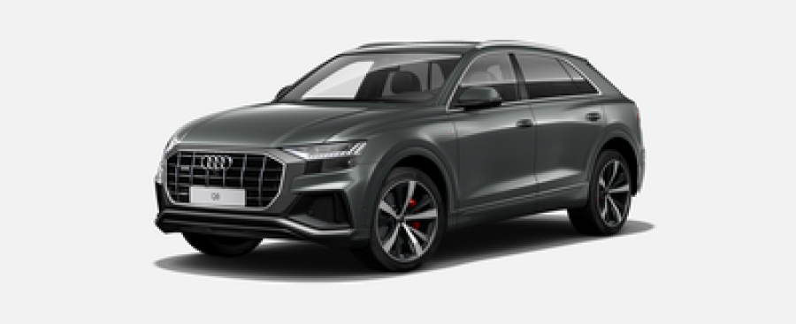 Audi Q8, 50 TDI 210 kW quattro, barva šedá