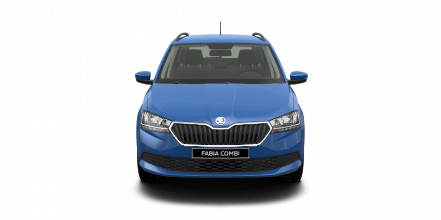 Škoda Fabia, 1,0 TSI 70 kW 5-stup. mech., barva modrá