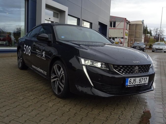 Peugeot 508, GT BlueHDi 180 S&S EAT8, barva černá