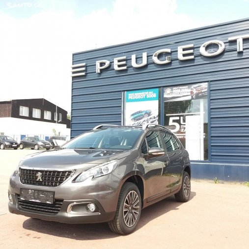 Peugeot 2008, ACTIVE 1.2 PureTech 82k, barva šedá