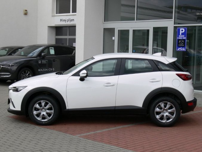 Mazda CX-3, 2.0 Skyactiv G121, barva bílá