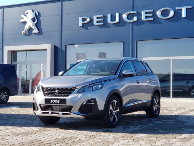 Peugeot 3008, ALLURE 1.6 PureTech 180 S&S EAT8, barva šedá