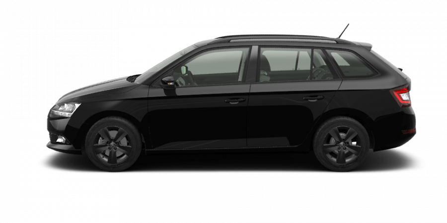 Škoda Fabia, 1,0 TSI 70 kW 5-stup. mech., barva černá