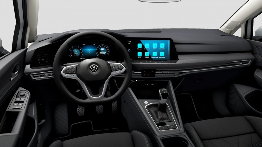 Volkswagen Golf, Golf Style 1,5 TSI 6G, barva stříbrná