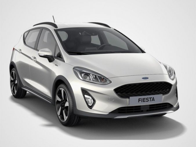 Ford Fiesta, 1,0 EcoBoost (mHEV), barva stříbrná