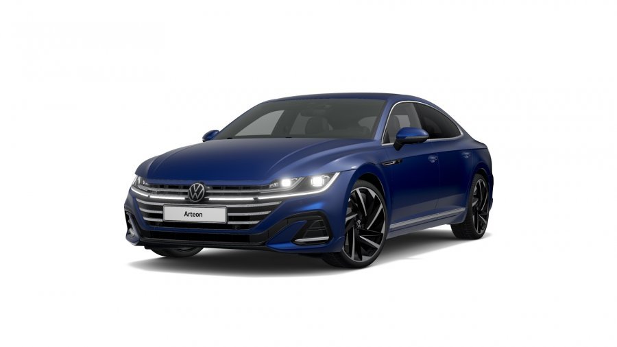 Volkswagen Arteon, Arteon R-Line 2,0 TDI 7DSG 4MOT, barva modrá