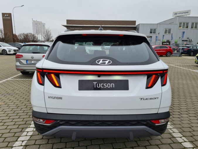 Hyundai Tucson, 1,6 T-GDI 4x2 110 kW 6st. manuální, barva bílá