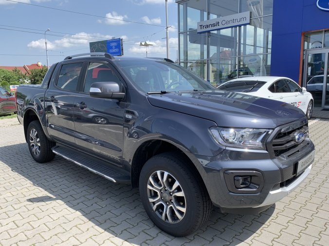 Ford Ranger, Double Cab Wildtrak, Dvojkabina, 3.2 TDCi 147 kW/200 k, 6st. automatická, 4WD, barva šedá