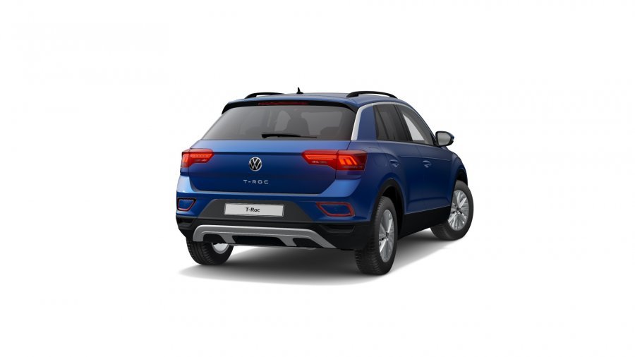 Volkswagen T-Roc, T-Roc Life 1,0 TSI 81kW 6G, barva modrá