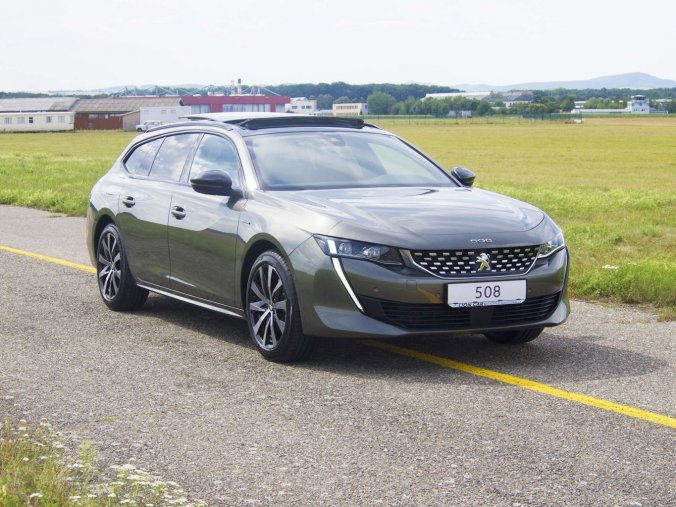 Peugeot 508, SW GT LINE 180 EAT8, barva šedá