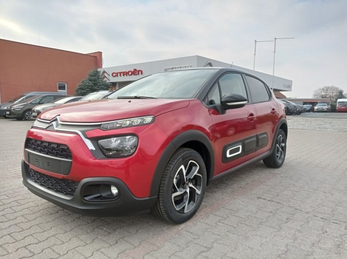 Citroën C3, Citroën C3 Shine 1.2PT 83k, barva červená