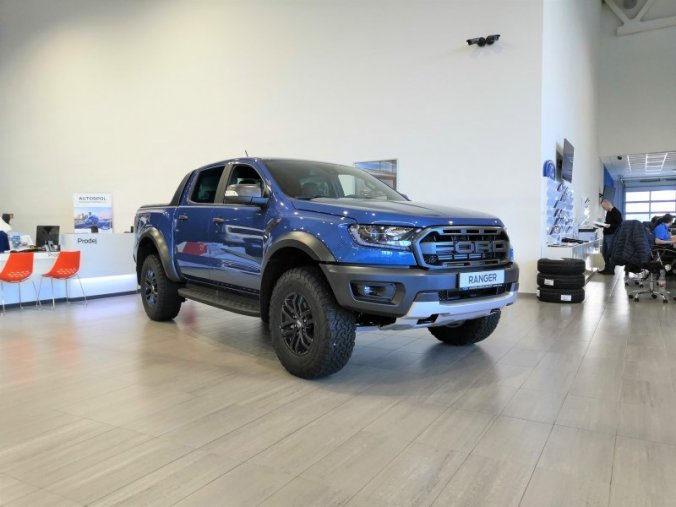 Ford Ranger, 2.0 EcoBlue Bi-Turbo, barva modrá