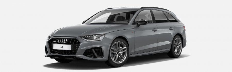 Audi A4, A4 Avant S line 40 TDI 140 kW q, barva šedá