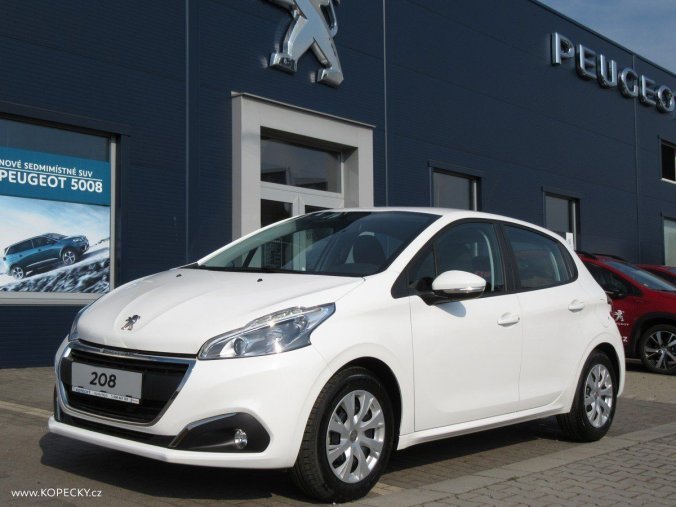 Peugeot 208, 5dv. ACTIVE 1.2 PureTech 82 MA, barva bílá