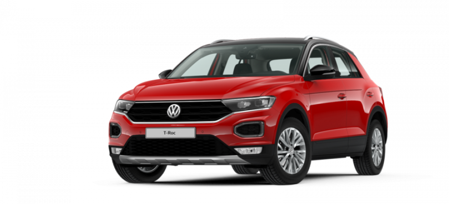 Volkswagen T-Roc, Style 1,5TSI EVO ACT OPF 7DSG, barva červená