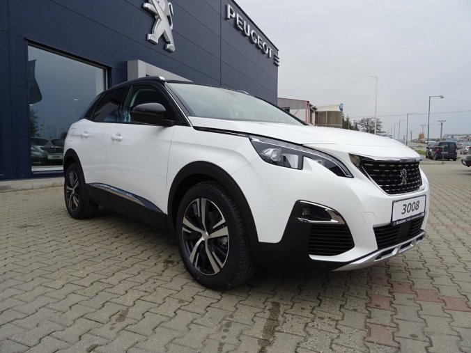 Peugeot 3008, ALLURE 1.5 BlueHDi 130k MAN6, barva bílá