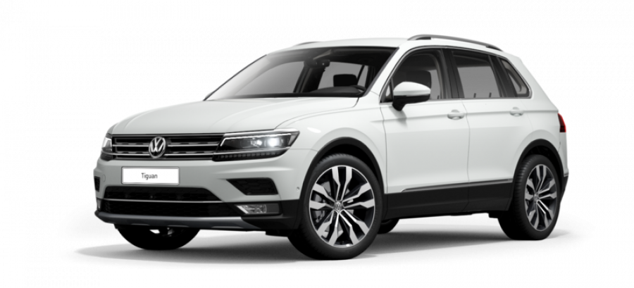 Volkswagen Tiguan, HL R-Line 2,0 TDI 4M 7DSG, barva bílá