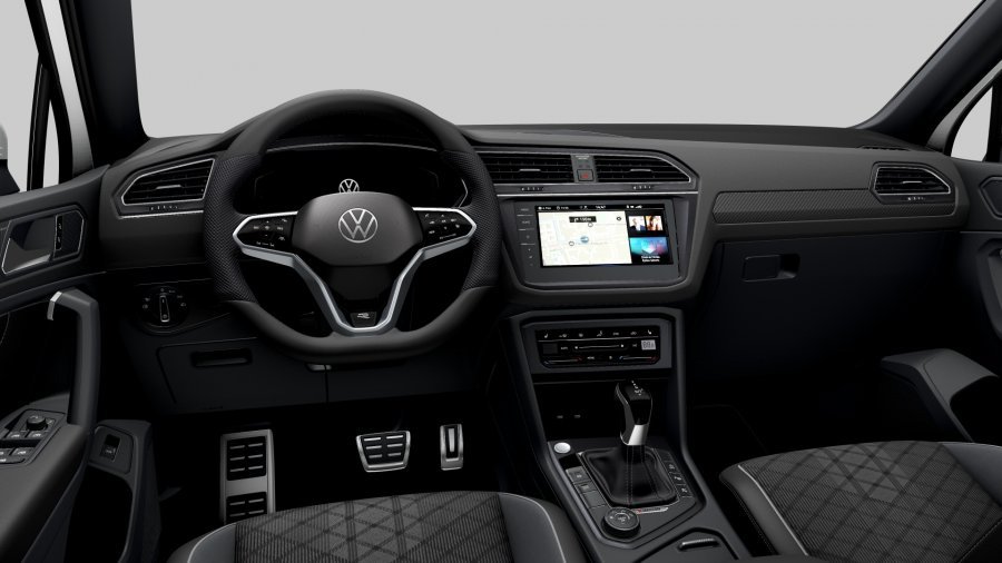 Volkswagen Tiguan Allspace, Allspace R-Line 2,0 TDI 147 kW 4M 7DSG, barva bílá