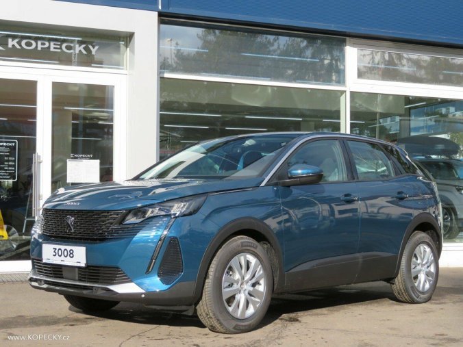 Peugeot 3008, ACTIVE PACK 1.5 HDi 130k MAN6, barva modrá