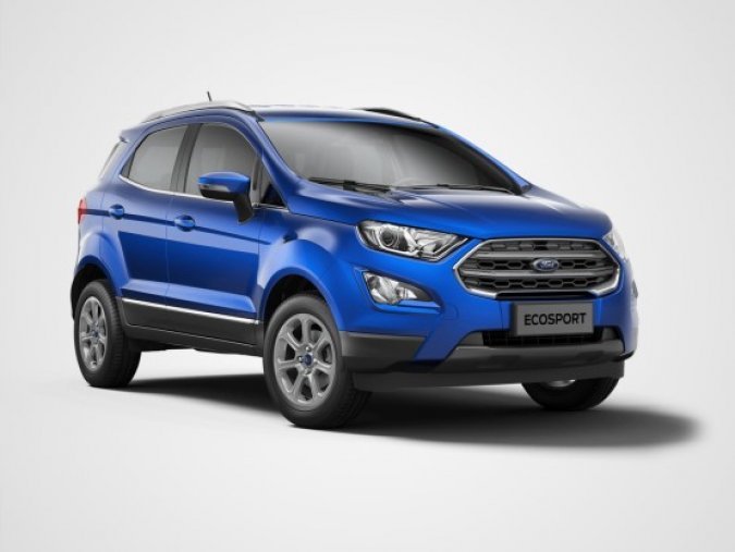 Ford EcoSport, 1.0 EcoBoost, barva modrá