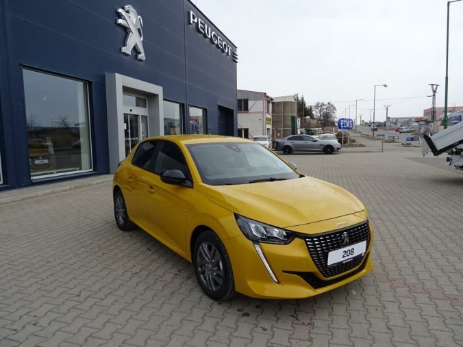 Peugeot 208, ACTIVE PACK 1.2 75k MAN5, barva žlutá