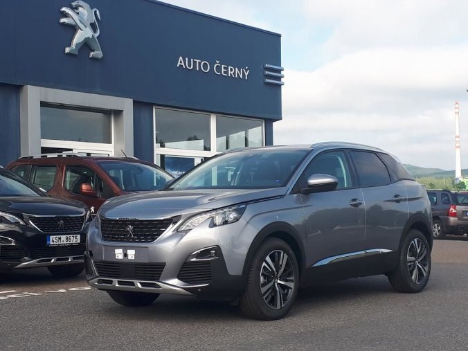 Peugeot 3008, ALLURE 1.5 BlueHDi 130 S&S MAN, barva šedá