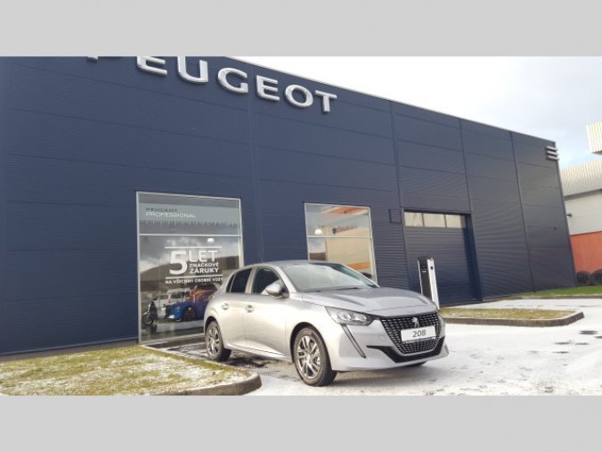 Peugeot 208, ACTIVE PACK 1.2 PT 100k MAN6, barva stříbrná