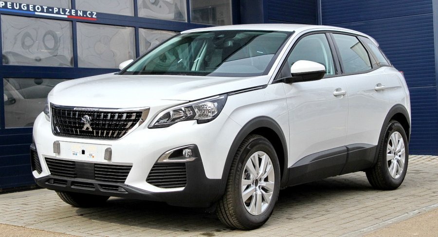 Peugeot 3008, Active 1.5 BlueHDI 130 EAT8, barva bílá