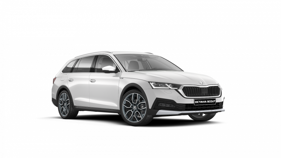 Škoda Octavia, 2,0 TDI 147 kW 7-stup. automat. 4x4, barva bílá