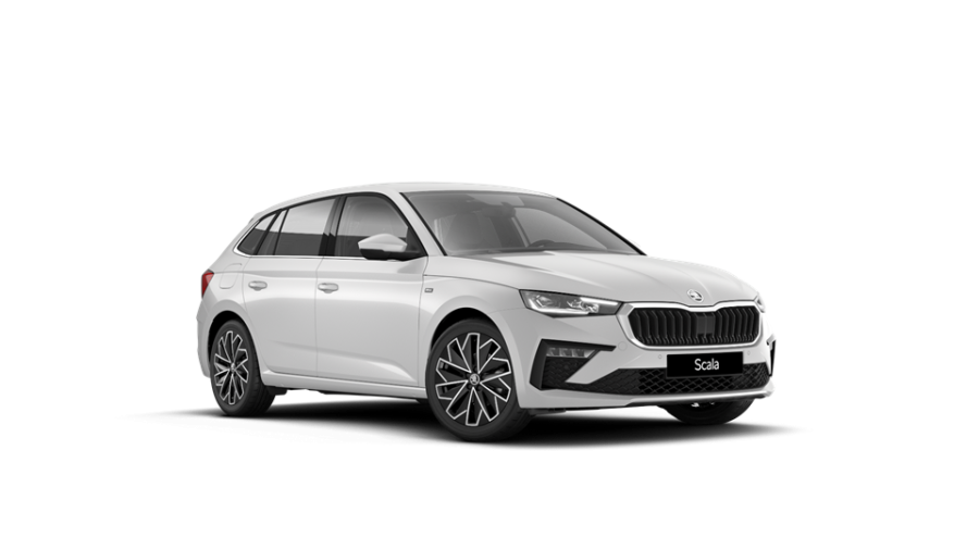 Škoda Scala, 1,5 TSI 110 kW 6-stup. mech., barva bílá