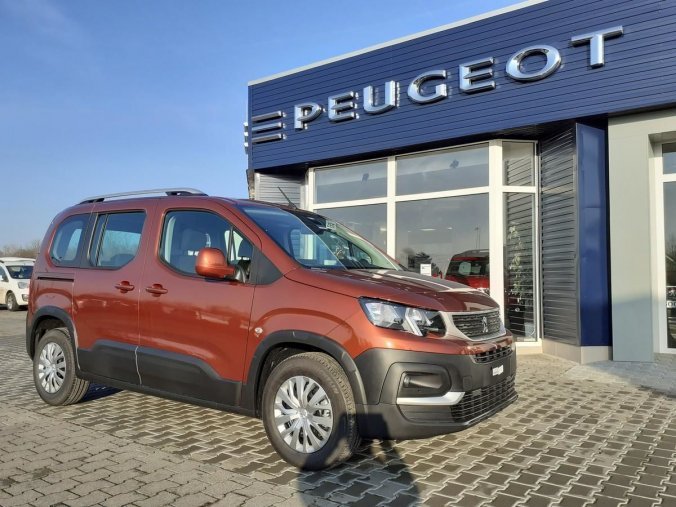 Peugeot Rifter, Active 1.2 110k 7 let záruka, barva oranžová