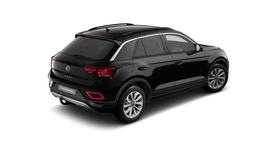 Volkswagen T-Roc, T-Roc People 1,0 TSI 85 kW 6G, barva černá