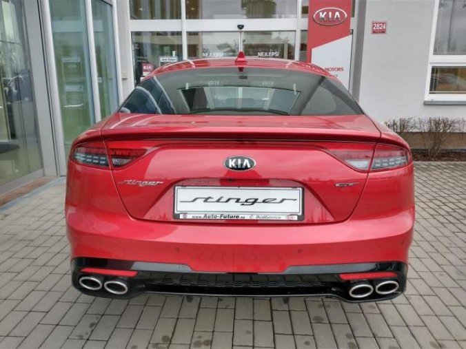 Kia Stinger, 3.3 V6 T-GDi 4x4 8A/T GT MY21, barva červená